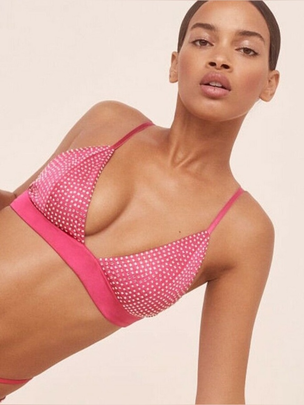 For Love & Lemons x Victoria's Secret Mirrored Mirage Bralette